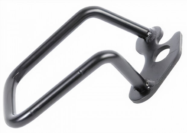 derailleurbeschermer 6 x 6,5 x 5 cm staal zwart