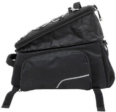 bagagedragertas Sports 29 liter polyester zwart