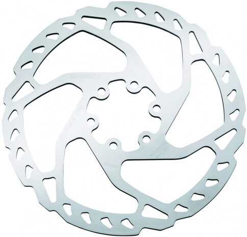 remschijf SLX SM-RT66S 16 cm aluminium 6 zilver