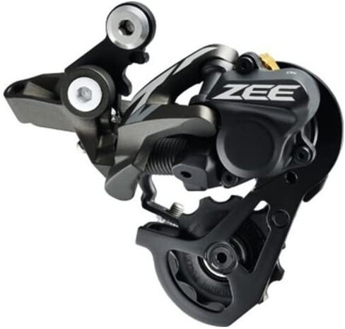 achterderailleur RD-M640 10v aluminium zwart