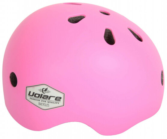 fietshelm meisjes roze maat 51-55 cm