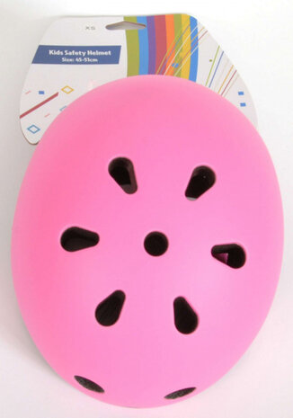 fietshelm meisjes roze maat 51-55 cm