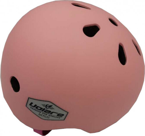 fietshelm meisjes lichtroze maat 45-51 cm