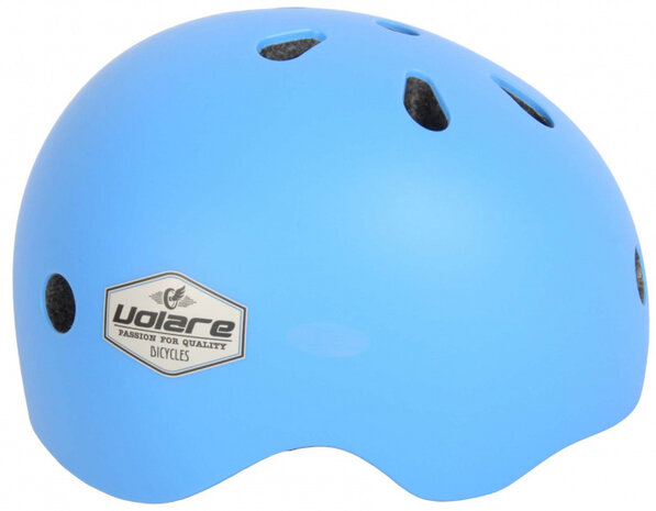 fietshelm meisjes blauw maat 51-55 cm
