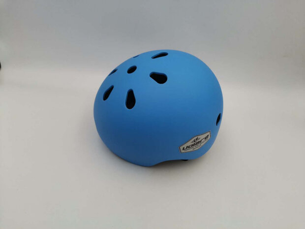 fietshelm meisjes blauw maat 51-55 cm