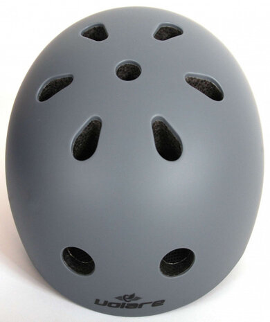 fietshelm meisjes grijs maat 51-55 cm