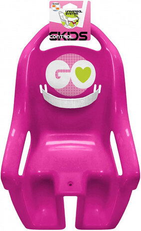 poppenzitje achter meisjes 21 x 34 cm ABS roze