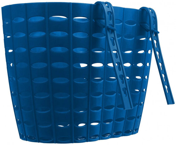 fietsmandje Spider-Man jongens 12 x 20 cm blauw