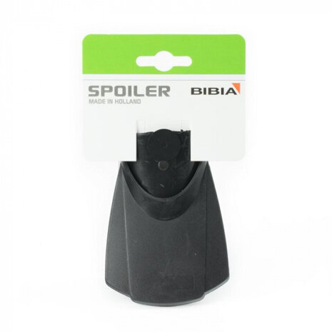 voorspatlap sportspoiler stadsfiets 4,5 cm zwart