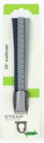 triobinder strap retro 28 inch nylon steengrijs
