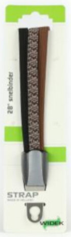 triobinder strap retro 28 inch nylon donkerbruin
