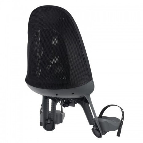 voorzitje Air Q860 junior mesh zwart/grijs