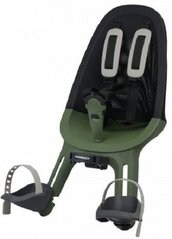 voorzitje Air Q859 junior mesh zwart/groen