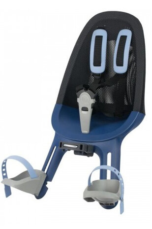voorzitje Air Q851 junior mesh zwart/blauw