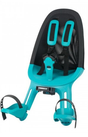 voorzitje Air Q853 junior mesh zwart/turquoise
