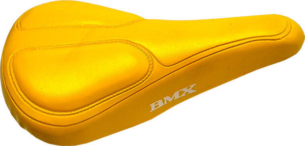 zadel BMX Freestyle GS-605 26 x 15 cm geel