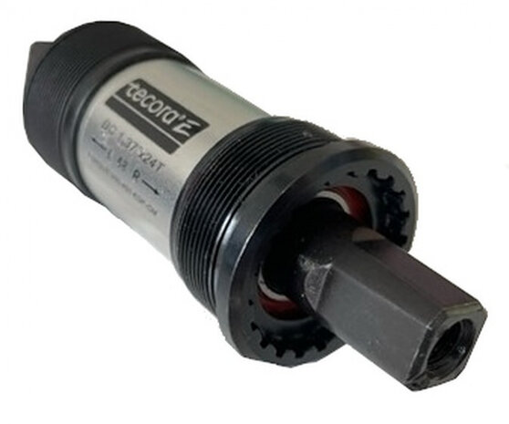 trapas 119 mm BSA staal zilver/zwart