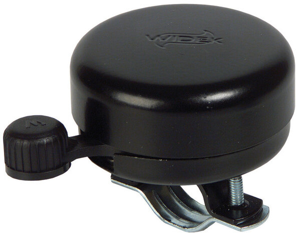 fietsbel 55 mm staal zwart