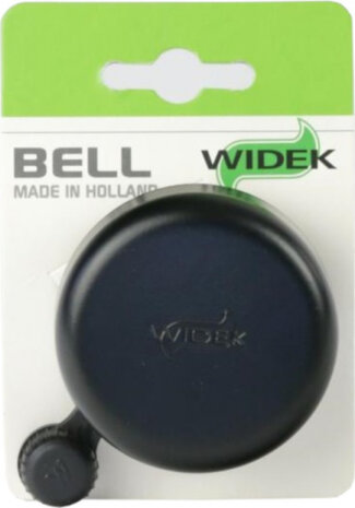 fietsbel 55 mm staal zwart