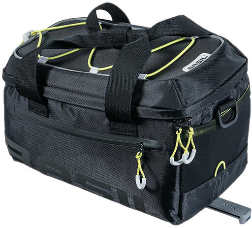bagagedragertas Miles MIK 7 liter polyester zwart