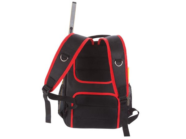 gereedschapsrugzak 38 x 50 x 20 cm polyester zwart