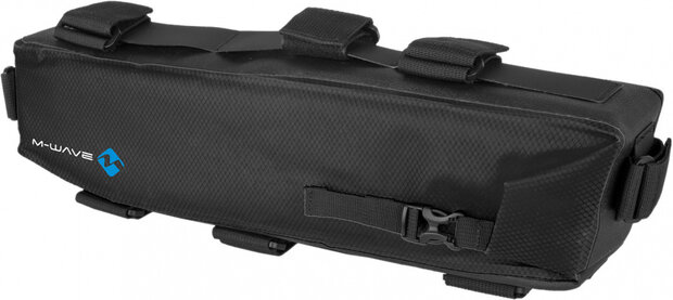 fietsaccuhoes Rough Ride B 59 x 13 cm polyester zwart