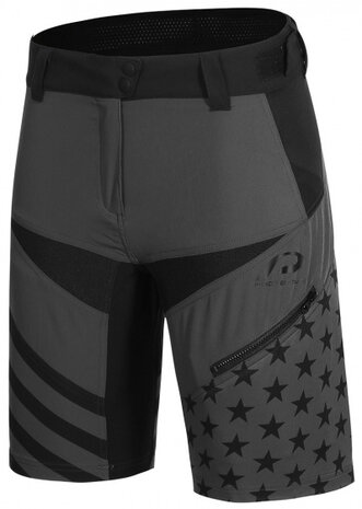 fietsbroek P-Sweet Jane dames polyester zwart mt 36