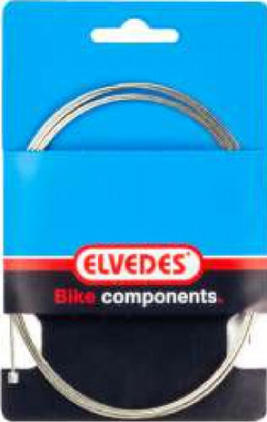 versnellingskabel binnen 1,1 x 4,5 mm staal zilver