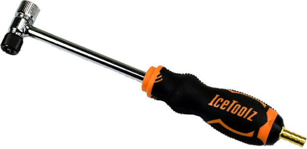 compressorhandvat 240A912 alu/rubber oranje/zwart