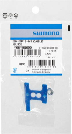 derailleurkabelgeleiding Y66Y98600 pvc blauw