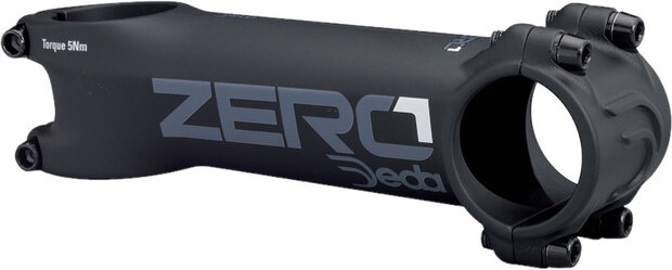 stuurpen Zero1 70/31,7/28,6 mm 82&deg; aluminium zwart