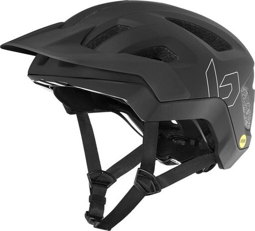 fietshelm Stance Junior Mips 52-55 cm matzwart maat S