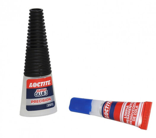 lijm en lijmverwijderaar Superglue-3 5 gram 2-delig