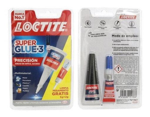 lijm en lijmverwijderaar Superglue-3 5 gram 2-delig