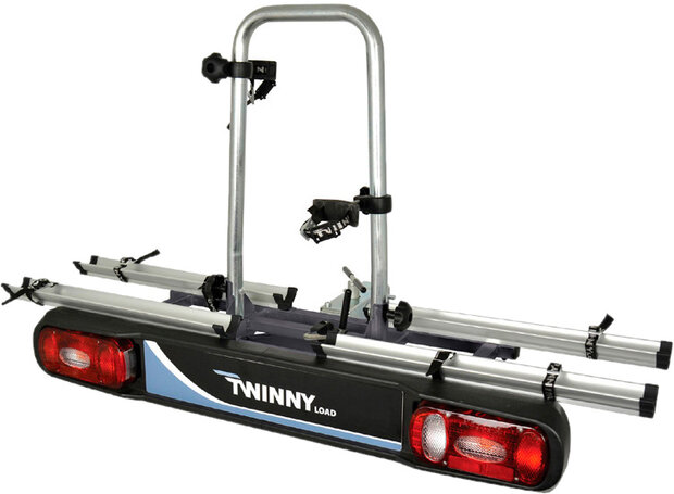 fietsendrager e-Carrier Base 127 cm zilver/zwart