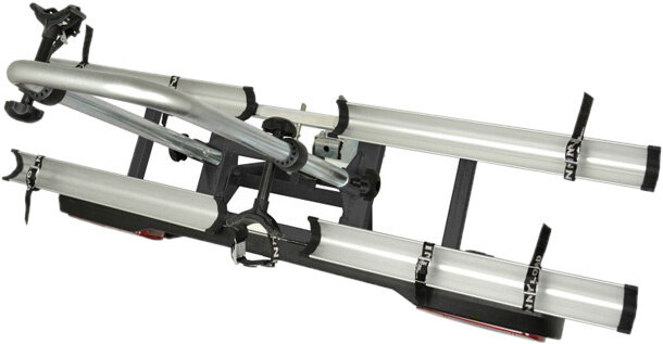 fietsendrager e-Carrier Base 127 cm zilver/zwart