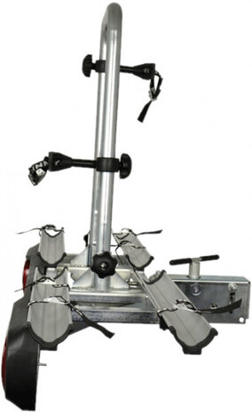 fietsendrager e-Carrier Base 127 cm zilver/zwart