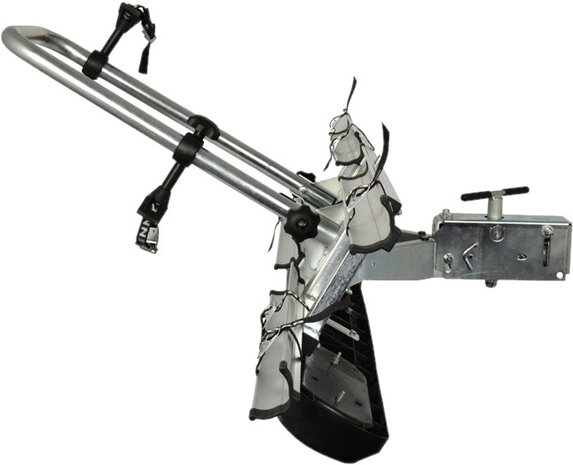 fietsendrager e-Carrier Base 127 cm zilver/zwart