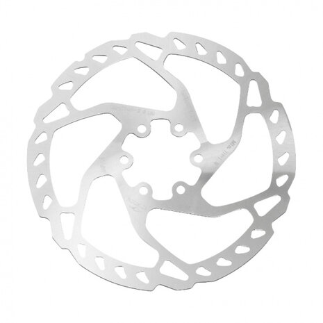 remschijf SM-RT66 160 mm staal zilver