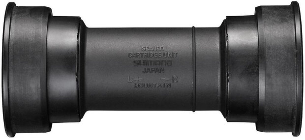 trapas Deore XT Press-Fit 89,5/92 mm staal zwart