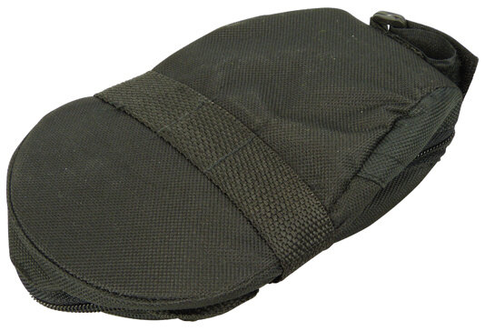 zadeltas 1,5 liter 14 x 6 cm zwart