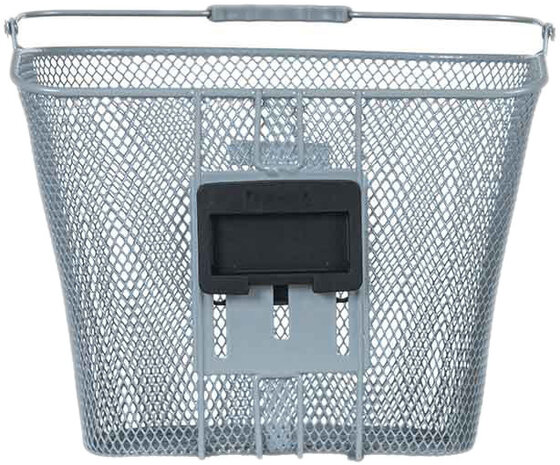 Basil fietsmand Bremen KF 14 liter staal zilver - 10229