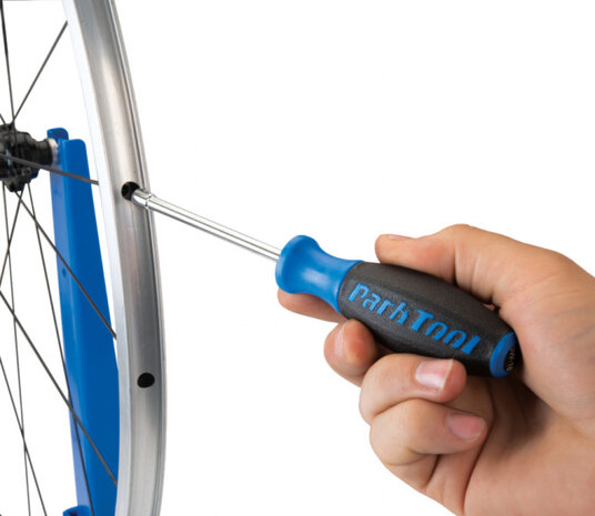 spaaksleutel SW-18 intern 5,5 mm staal zwart/blauw
