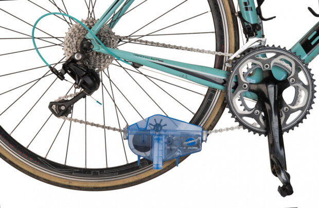 kettingreinigingsset CG-2.4 blauw/transparant 3-delig