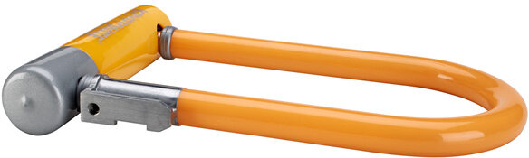 beugelslot Moderate 8,2 x 17,8 cm staal oranje