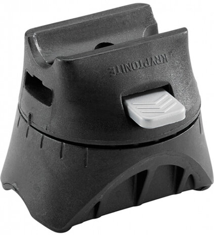 beugelslot Evolution Mini-7 8,3 x 17,8 cm zwart/oranje