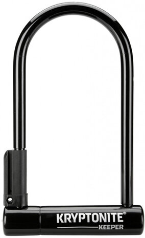 beugelslot Keeper 12STD DD 10,2 x 20,3 cm zwart