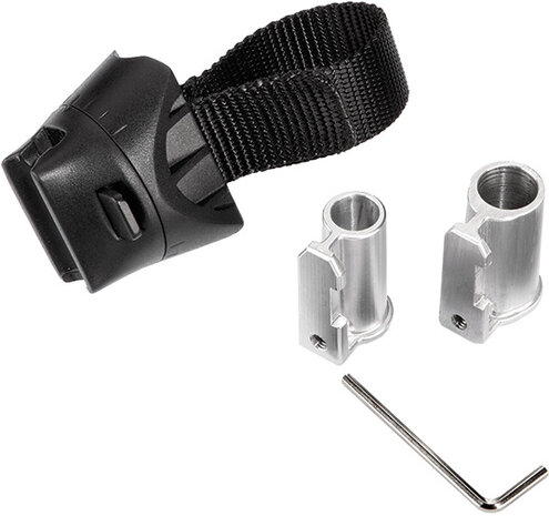 framebeugel Transit beugelslot 14,2 cm staal zwart