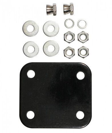 grondanker montage kit 17 cm Evolution staal zwart