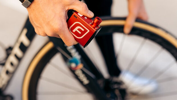 fietspomp Fumpa 9 cm aluminium Schrader en Presta ventielen